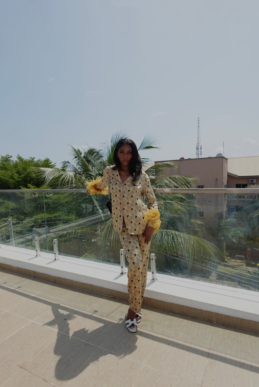 Banke Kuku Yellow Pj Set
