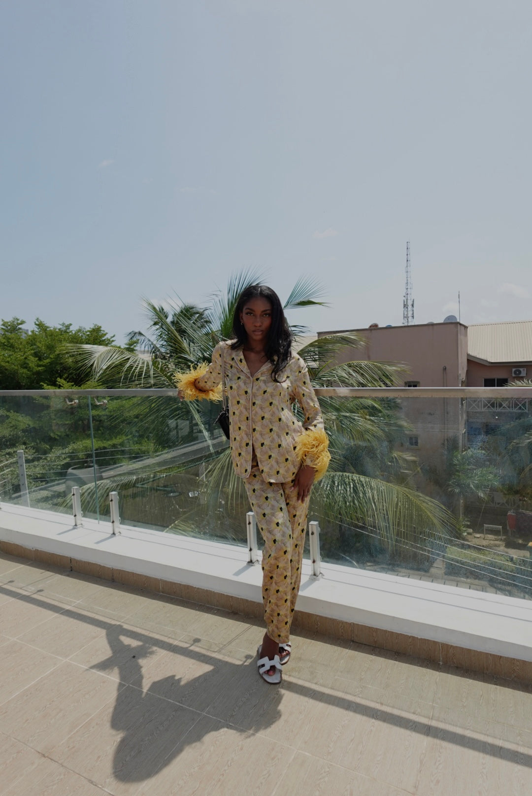Banke Kuku Yellow Pj Set