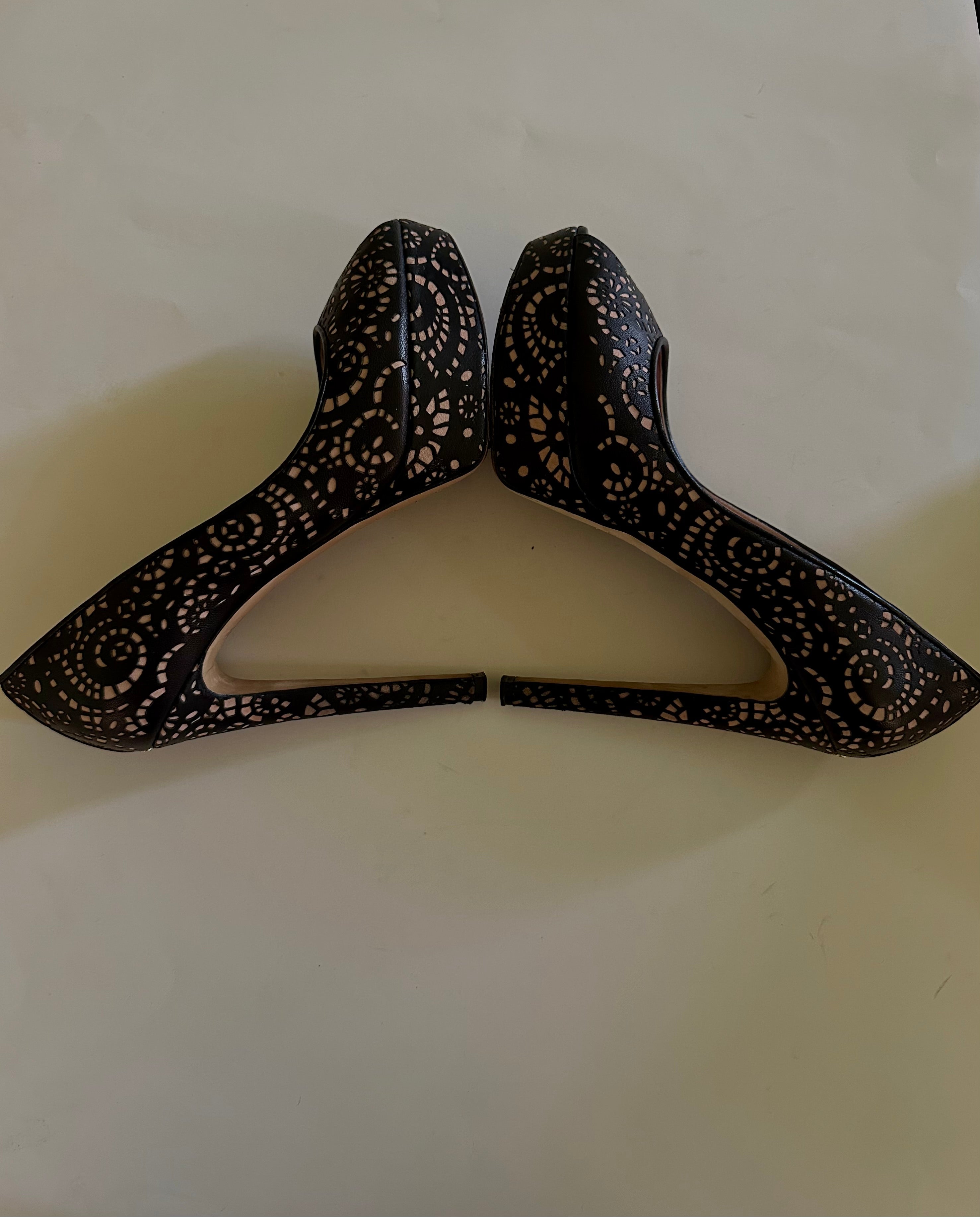 Miss Dior Lasercut Leather Heels