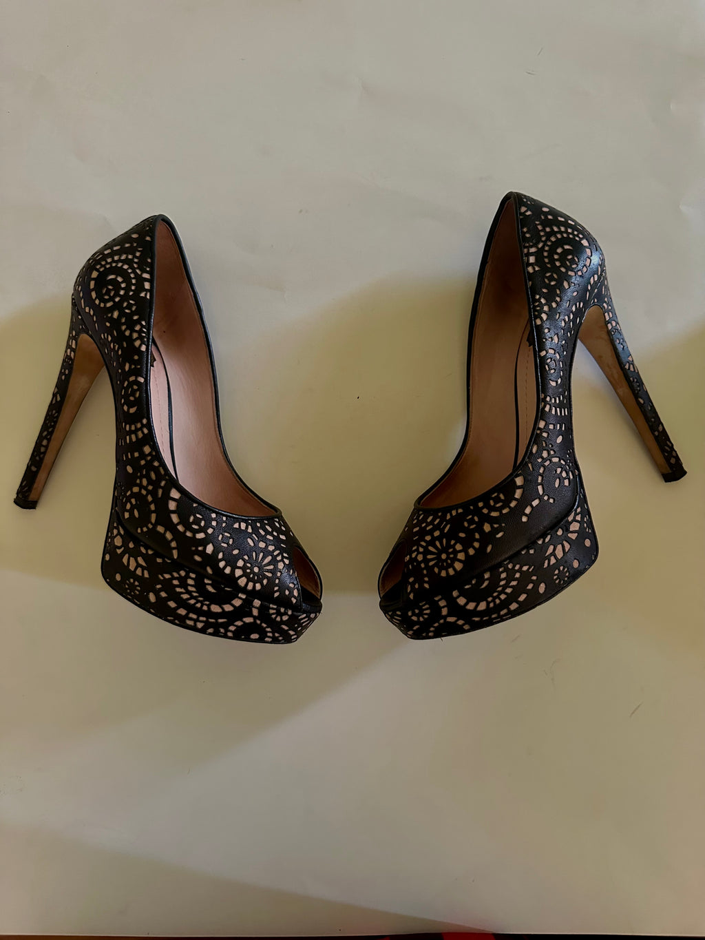 Miss Dior Lasercut Leather Heels