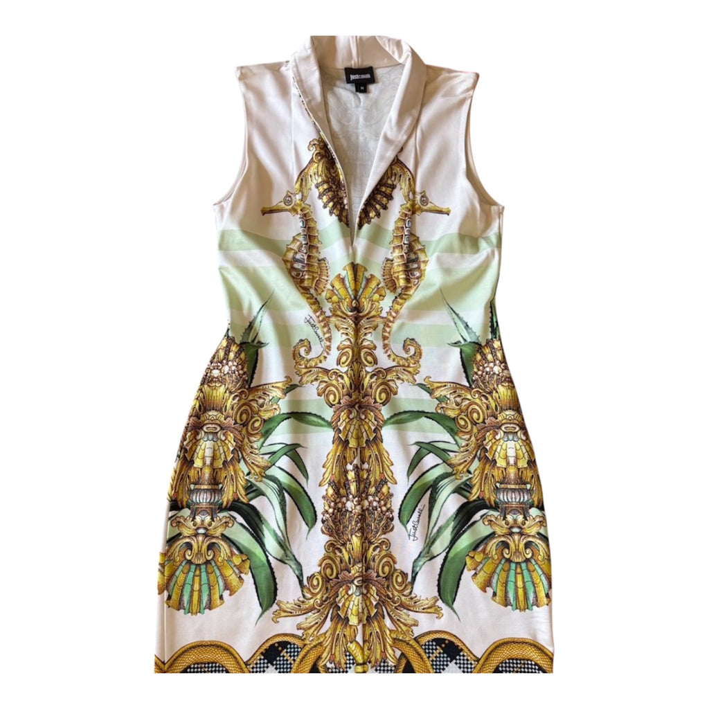Just Cavalli Print Mini Dress