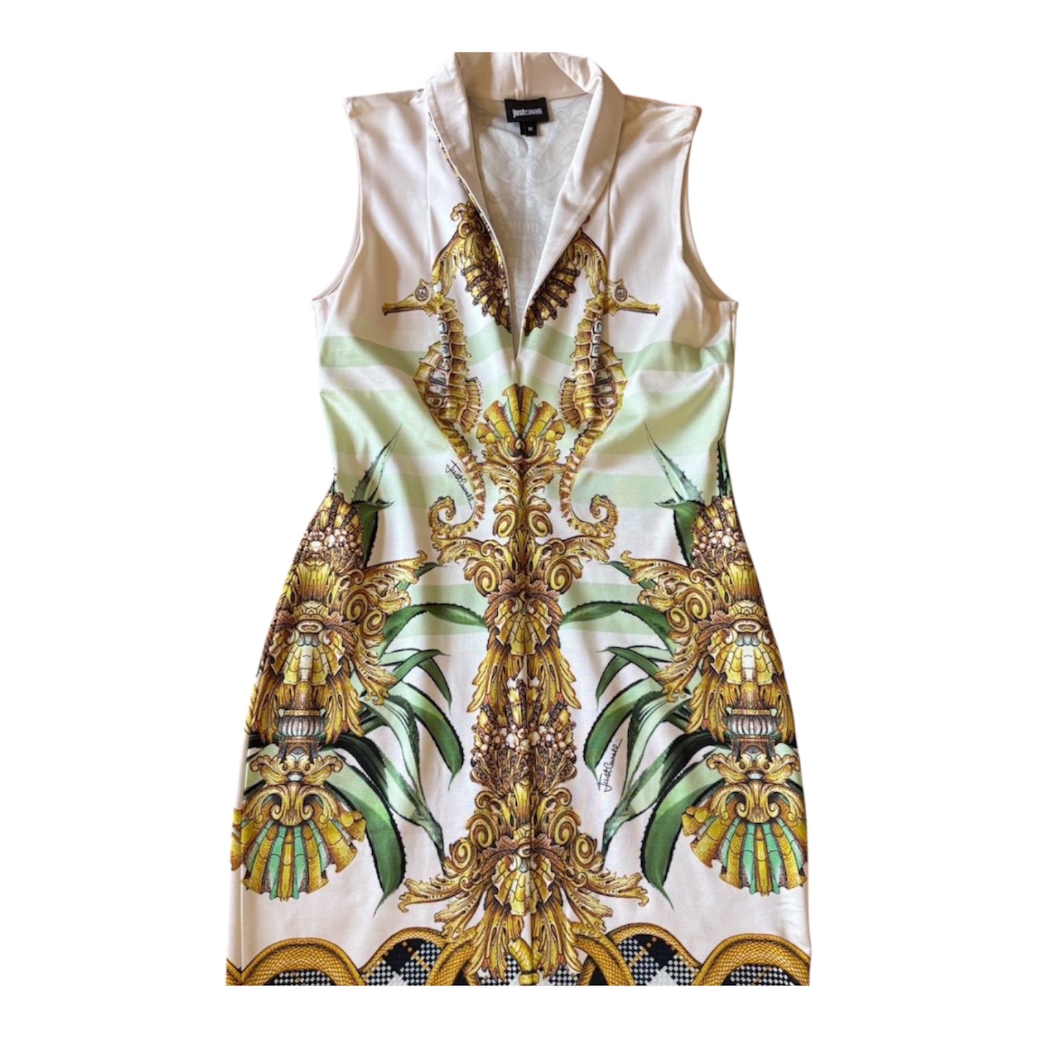 Just Cavalli Print Mini Dress