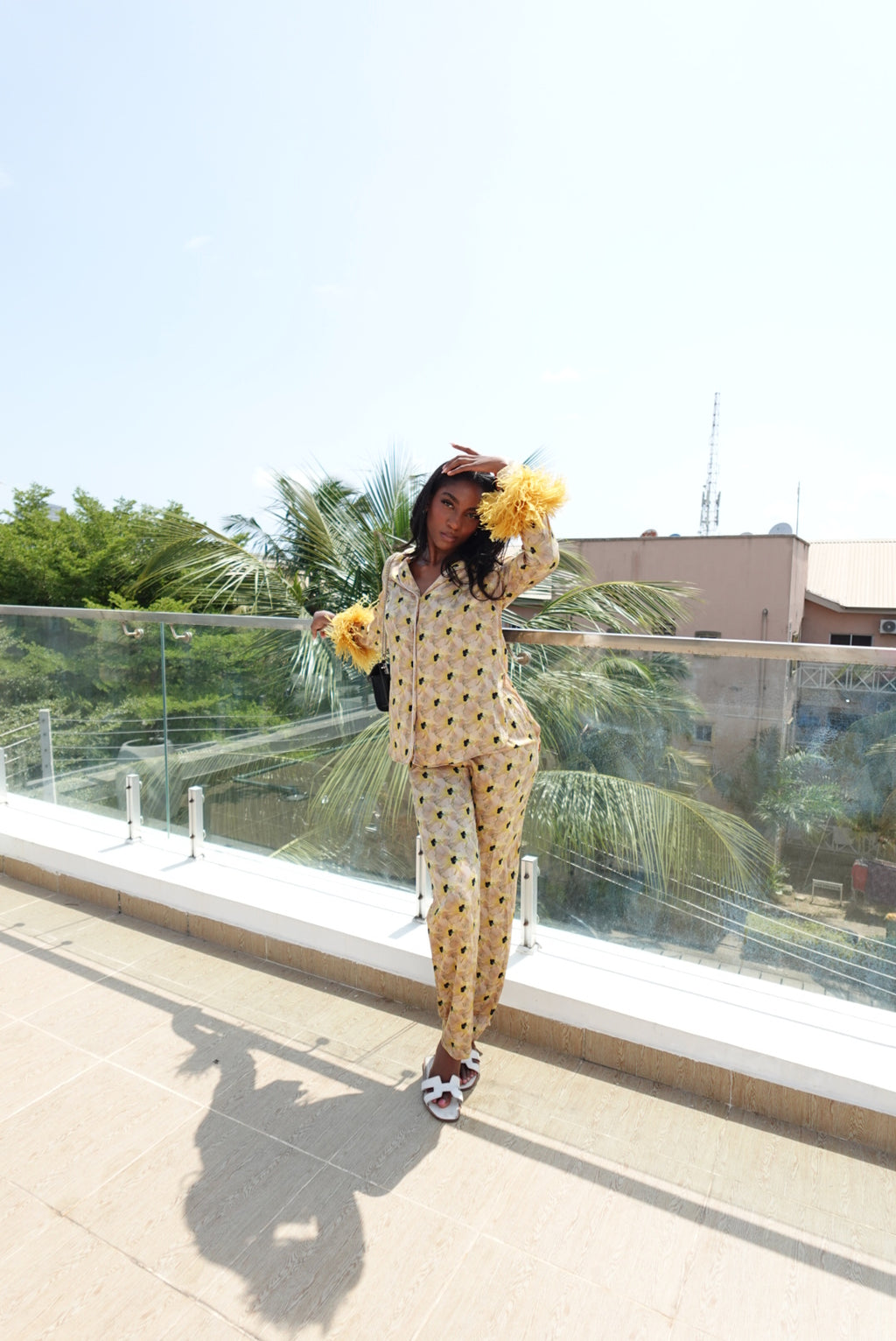 Banke Kuku Yellow Pj Set